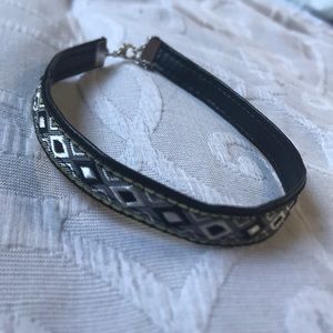 Aztec choker necklace